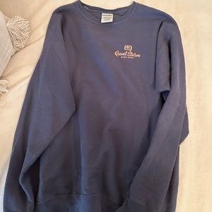Surf brand Quiet Storm crewneck sweatshirt navy